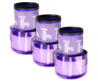 ExtraLink Zestaw 3 zmywalnych filtrów do odkurzacza Dyson V11/SV14/SV1 - 1490765 - zdjęcie 1